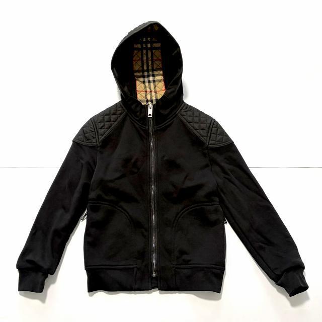 �y���g�p�zBURBERRY �u���b�N �W�b�v�p�[�J�[ 8Y 128cm �o�[�o���[ �p�[�J�[ �� �L�b�Y/�x�r�[�� 