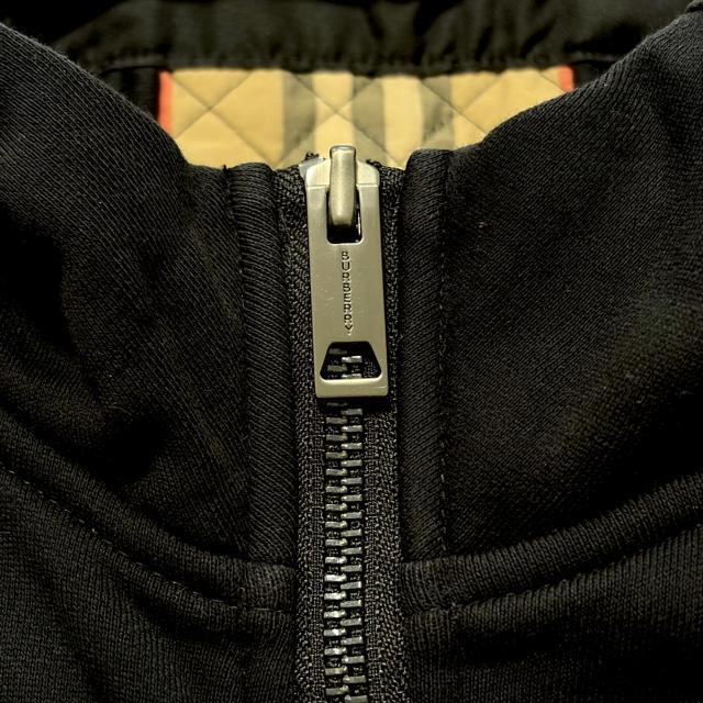 �y���g�p�zBURBERRY �u���b�N �W�b�v�p�[�J�[ 8Y 128cm �o�[�o���[ �p�[�J�[ �� �L�b�Y/�x�r�[�� 