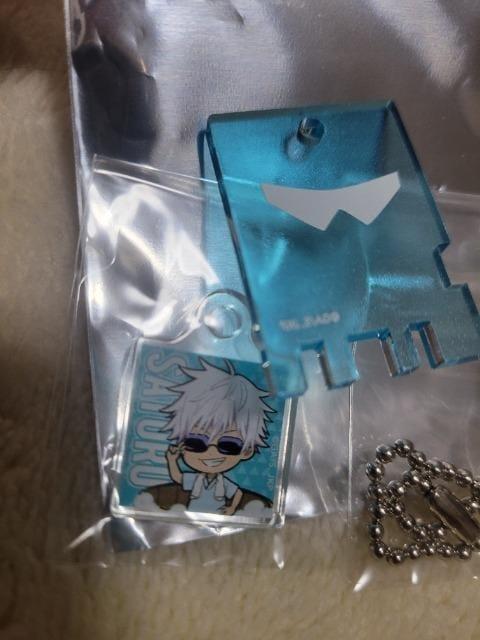 呪術廻戦 極楽湯コラボ 五条悟 銭湯錠風キーホルダー コースター < アニメ/コミック/キャラクター 呪術廻戦 極楽湯コラボ 五条悟 銭湯錠風キーホルダー コースター < アニメ/コミック/キャラクターの