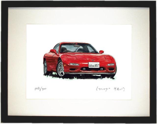 NC-363アンフィニRX-7限定版画 直筆サイン額装●作家平右ヱ門 < 自動車/バイク NC-363アンフィニRX-7限定版画 直筆サイン額装●作家平右ヱ門 < 自動車/バイク