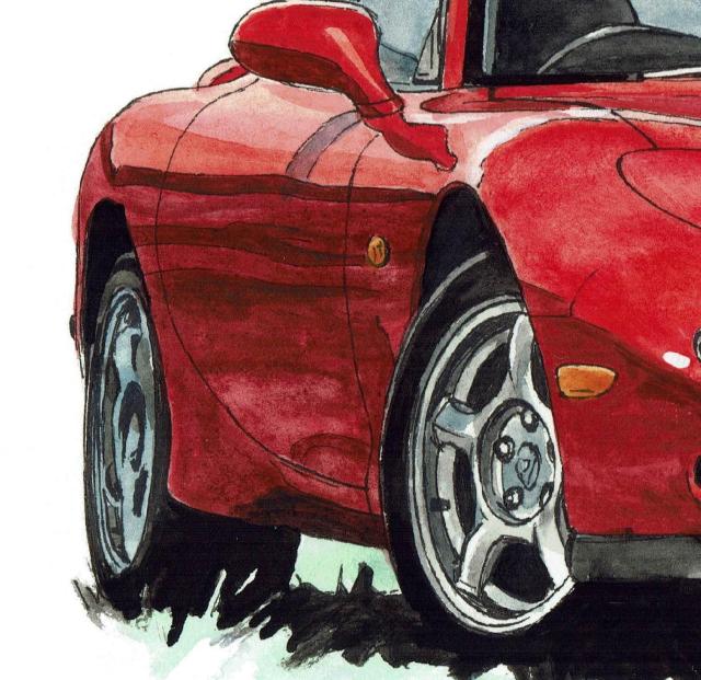 NC-363アンフィニRX-7限定版画 直筆サイン額装●作家平右ヱ門 < 自動車/バイク NC-363アンフィニRX-7限定版画 直筆サイン額装●作家平右ヱ門 < 自動車/バイク