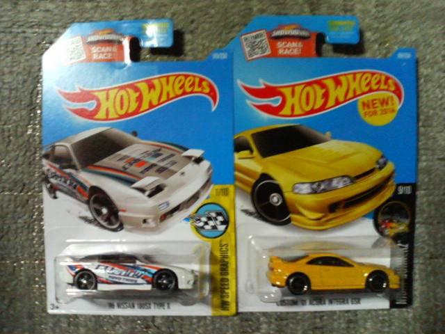 HW '16 USカード ドリフト グレッディ180SX タイプX 白 アキュラ インテグラGSR 黄 < ホビー HW '16 USカード ドリフト グレッディ180SX タイプX 白 アキュラ インテグラGSR 黄 < ホビーの