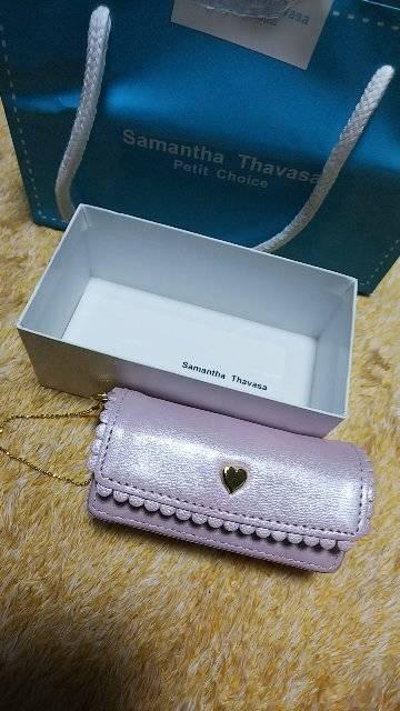 Samantha Thavasa 新品 サマンサタバサ 小物入 本革 口紅ポーチ < ブランド  Samantha Thavasa 新品 サマンサタバサ 小物入 本革 口紅ポーチ  < ブランドの