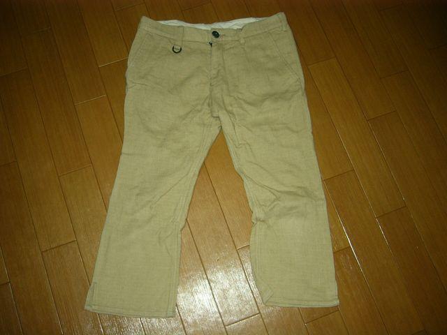 BACKBONEバックボーン麻系パンツSヘンプ7分丈オーセンティック < ブランド  BACKBONEバックボーン麻系パンツSヘンプ7分丈オーセンティック  < ブランドの