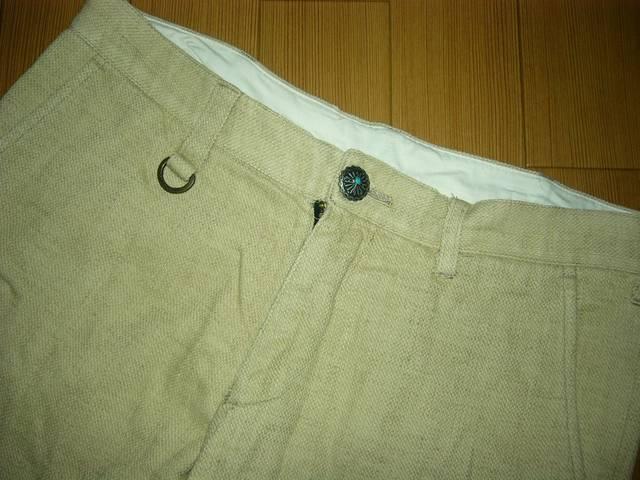 BACKBONEバックボーン麻系パンツSヘンプ7分丈オーセンティック < ブランド  BACKBONEバックボーン麻系パンツSヘンプ7分丈オーセンティック < ブランドの