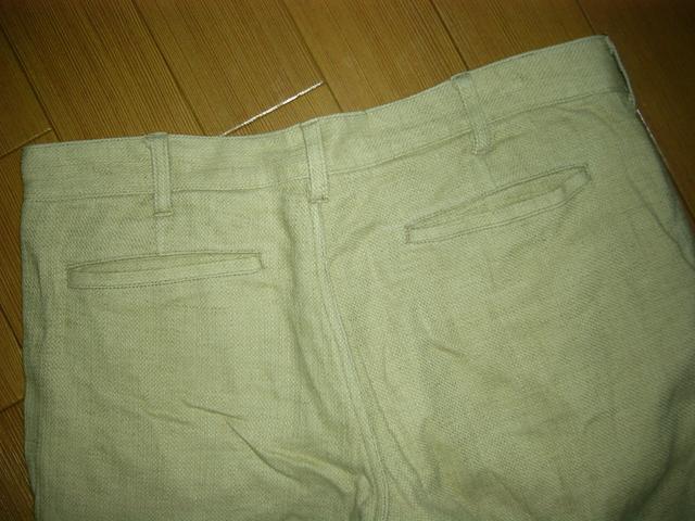 BACKBONEバックボーン麻系パンツSヘンプ7分丈オーセンティック < ブランド  BACKBONEバックボーン麻系パンツSヘンプ7分丈オーセンティック < ブランドの