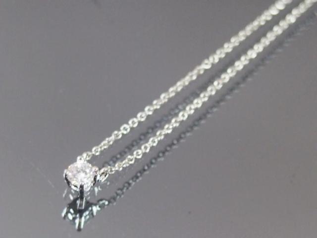 新品■1粒 キュービックジルコニア ミニ 繊細 ネックレス☆ピンクG < 女性アクセサリー/時計  新品■1粒 キュービックジルコニア ミニ 繊細 ネックレス☆ピンクG < 女性アクセサリー/時計の