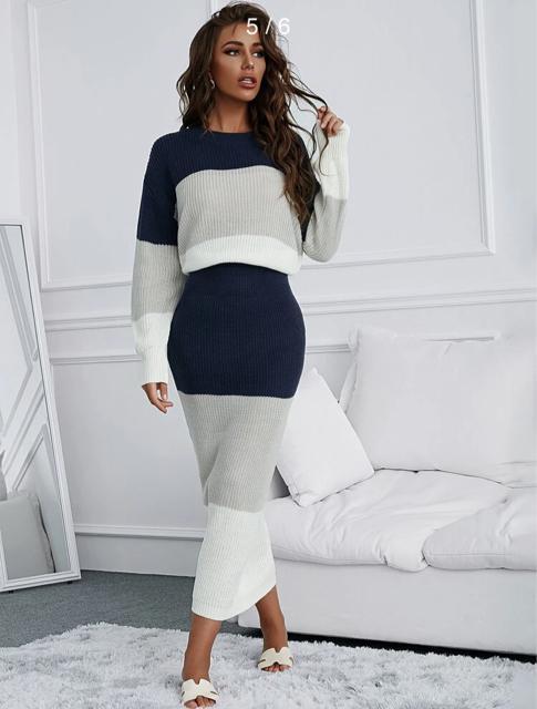 SHEIN ニットセットアップ < 女性ファッション  SHEIN ニットセットアップ < 女性ファッションの