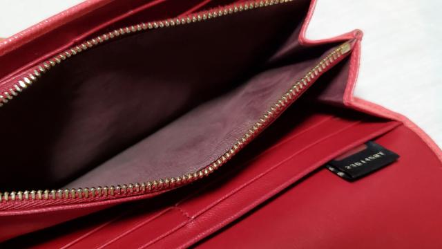 正規 ブルガリ B-zeroリングクリップ 長財布 小銭入れ有 ロングウォレット 赤系ピンク グレインレザー×ゴールドサークルロゴ < ブランド  正規 ブルガリ B-zeroリングクリップ 長財布 小銭入れ有 ロングウォレット 赤系ピンク グレインレザー×ゴールドサークルロゴ < ブランドの