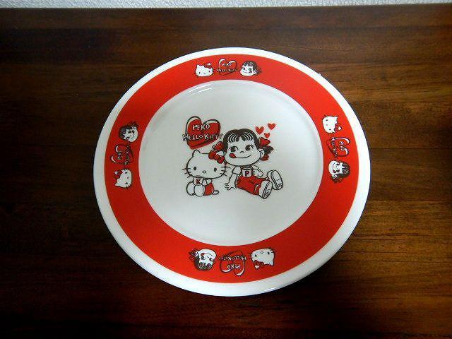 ◆平皿 プレート ペコちゃん キティ peko×hello kitty 未使用品 < インテリア/ライフ  ◆平皿 プレート ペコちゃん キティ peko×hello kitty 未使用品  < インテリア/ライフの