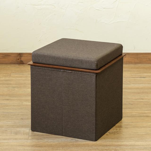 【送料無料】テーブル付き収納スツール 椅子 イス ボックス クッション ファブリック < インテリア/ライフ  【送料無料】テーブル付き収納スツール 椅子 イス ボックス クッション ファブリック < インテリア/ライフの