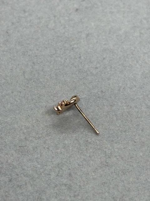 即決 4℃ K10 ピンクゴールド ピアス 片耳のみ < ブランド  即決 4℃ K10 ピンクゴールド ピアス 片耳のみ < ブランドの