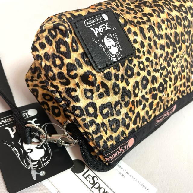 ★新品★LeSportsac レスポートサック X-girl ヒョウ柄 ショルダーバッグ ミニショルダー ポーチ 8105 < 女性ファッション  ★新品★LeSportsac レスポートサック X-girl ヒョウ柄 ショルダーバッグ ミニショルダー ポーチ 8105 < 女性ファッションの
