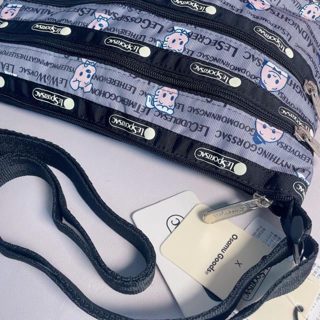 ★新品★LeSportsac レスポートサック オサムグッズ グレー ショルダーバッグ オサムタイポグラフィ 3352 送料無料 < 女性ファッション  ★新品★LeSportsac レスポートサック オサムグッズ グレー ショルダーバッグ オサムタイポグラフィ 3352 送料無料 < 女性ファッションの