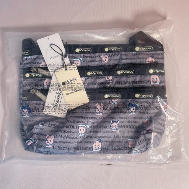 ★新品★LeSportsac レスポートサック オサムグッズ グレー ショルダーバッグ オサムタイポグラフィ 3352 送料無料 < 女性ファッション  ★新品★LeSportsac レスポートサック オサムグッズ グレー ショルダーバッグ オサムタイポグラフィ 3352 送料無料 < 女性ファッションの