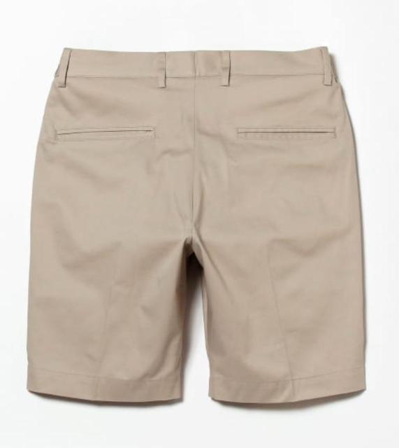 メンズ ストレッチコットン ドローコードショーツ【L.BEIGE】 < 男性ファッション  メンズ ストレッチコットン ドローコードショーツ【L.BEIGE】 < 男性ファッションの