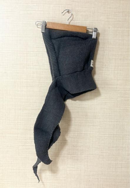 フードマフラー バラクラバ フード付きリブ編みニットスヌード ニット帽 冬 防寒 < 女性ファッション フードマフラー バラクラバ フード付きリブ編みニットスヌード ニット帽 冬 防寒 < 女性ファッションの