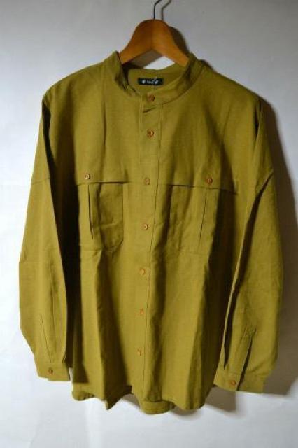 新品 チャイハネ シェパウルシャツ 長袖 イエロー フリーサイズ メンズ 秋冬 バンドカラー オーバーサイズ アジアン 未使用 < ブランド 新品 チャイハネ シェパウルシャツ 長袖 イエロー フリーサイズ メンズ 秋冬 バンドカラー オーバーサイズ アジアン 未使用 < ブランドの