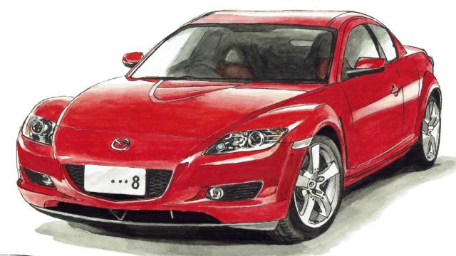 NC-367 RX-7/RX-8限定版画b 直筆サイン額装●作家平右ヱ門 < 自動車/バイク NC-367 RX-7/RX-8限定版画b 直筆サイン額装●作家平右ヱ門 < 自動車/バイク