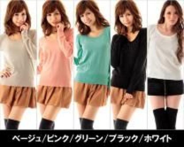 【CECIL McBEE/セシルマクビー】胸元ラインストーン付♪Uネックニット ブラック < ブランド 【CECIL McBEE/セシルマクビー】胸元ラインストーン付♪Uネックニット ブラック < ブランドの