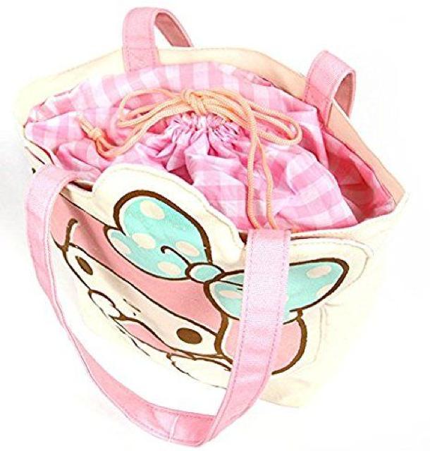 【マイメロディ】可愛い♪学校.お出掛に ぷっくりポケット巾着式トートバッグ < アニメ/コミック/キャラクター 【マイメロディ】可愛い♪学校.お出掛に ぷっくりポケット巾着式トートバッグ < アニメ/コミック/キャラクターの