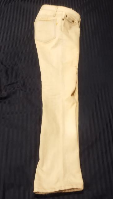 SWEET CAMELホワイトピンク ブーツカットジーンズ 26 W56 < 女性ファッション  SWEET CAMELホワイトピンク ブーツカットジーンズ 26 W56 < 女性ファッションの