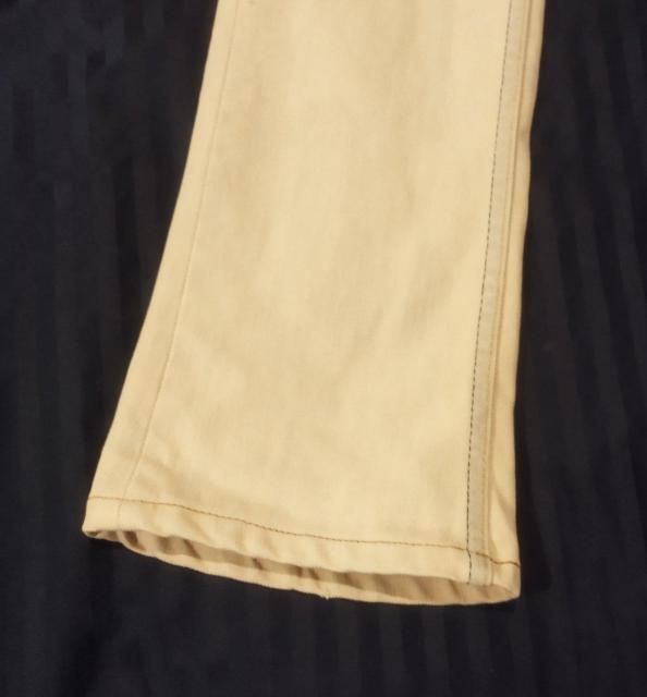 SWEET CAMELホワイトピンク ブーツカットジーンズ 26 W56 < 女性ファッション  SWEET CAMELホワイトピンク ブーツカットジーンズ 26 W56 < 女性ファッションの