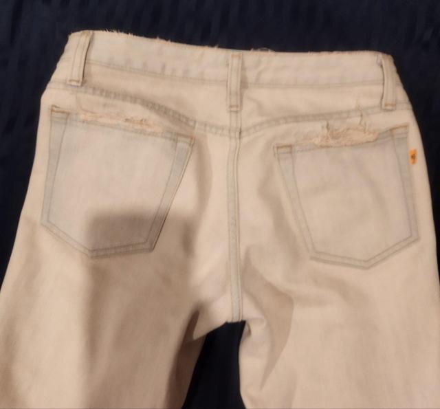 SWEET CAMELホワイトピンク ブーツカットジーンズ 26 W56 < 女性ファッション  SWEET CAMELホワイトピンク ブーツカットジーンズ 26 W56 < 女性ファッションの