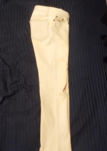 SWEET CAMELホワイトピンク ブーツカットジーンズ 26 W56 < 女性ファッション  SWEET CAMELホワイトピンク ブーツカットジーンズ 26 W56 < 女性ファッションの