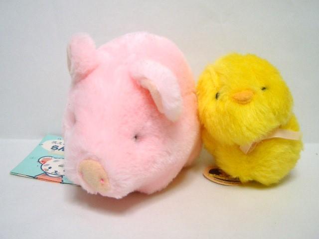 ◎ひよこさん と ぶたさん タグ付きぬいぐるみE < おもちゃ  ◎ひよこさん と ぶたさん タグ付きぬいぐるみE  < おもちゃの