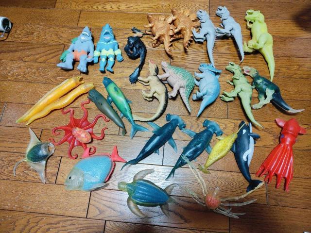 ディアゴスティーニ 恐竜 シーモンスターズ 等 まとめ売り 27体 < おもちゃ ディアゴスティーニ 恐竜 シーモンスターズ 等 まとめ売り 27体 < おもちゃの