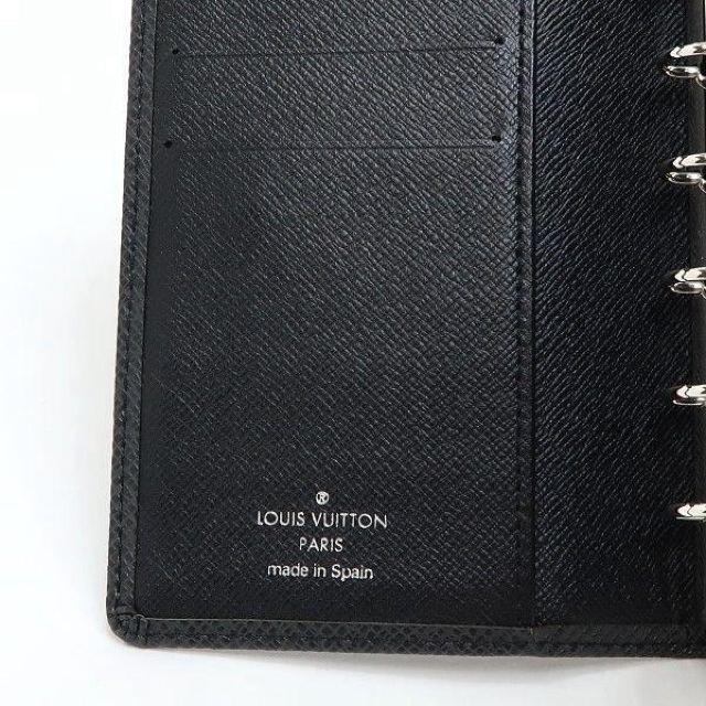 ◆ 本物 美品 ◆ LV ルイヴィトン タイガ アルドワーズ 手帳カバーPM アジェンダPM レザー 黒 ブラック R20426 < ブランド  ◆ 本物 美品 ◆ LV ルイヴィトン タイガ アルドワーズ 手帳カバーPM アジェンダPM レザー 黒 ブラック R20426 < ブランドの