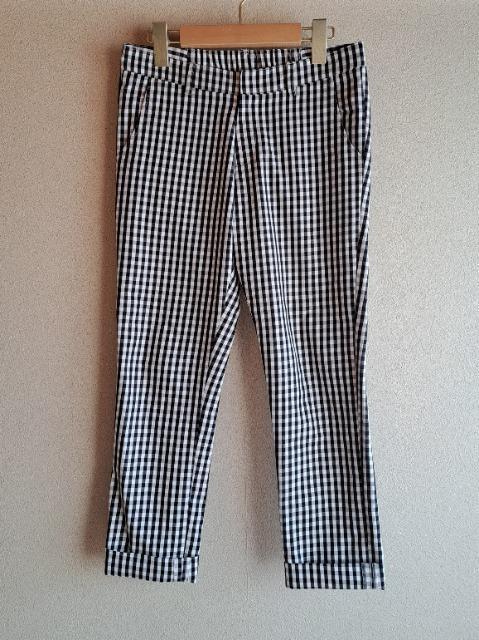 美品*クロップドパンツ*ギンガムチェック < 女性ファッション  美品*クロップドパンツ*ギンガムチェック  < 女性ファッションの