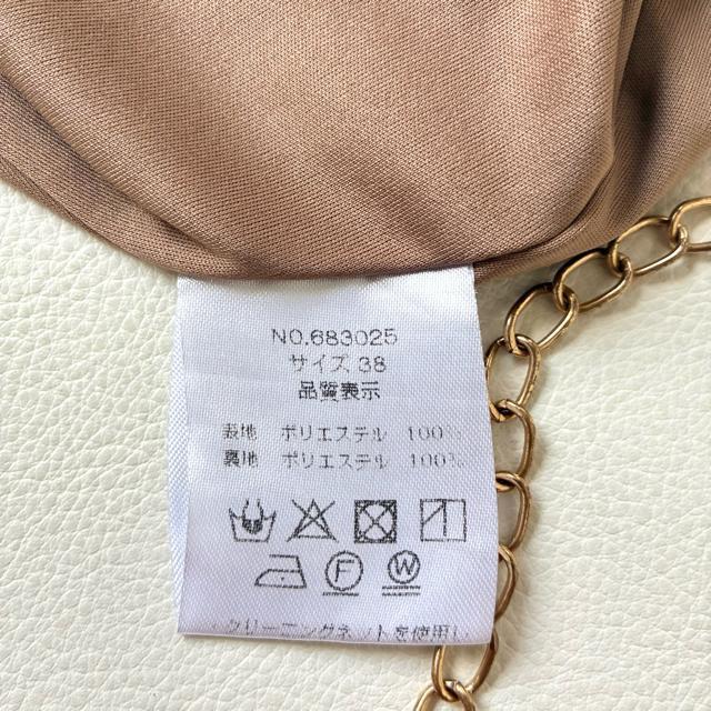 ◆美品◆ブージュルード◆花柄マキシワンピース◆五分袖◆フレア◆ブラウン茶◆M < ブランド  ◆美品◆ブージュルード◆花柄マキシワンピース◆五分袖◆フレア◆ブラウン茶◆M < ブランドの