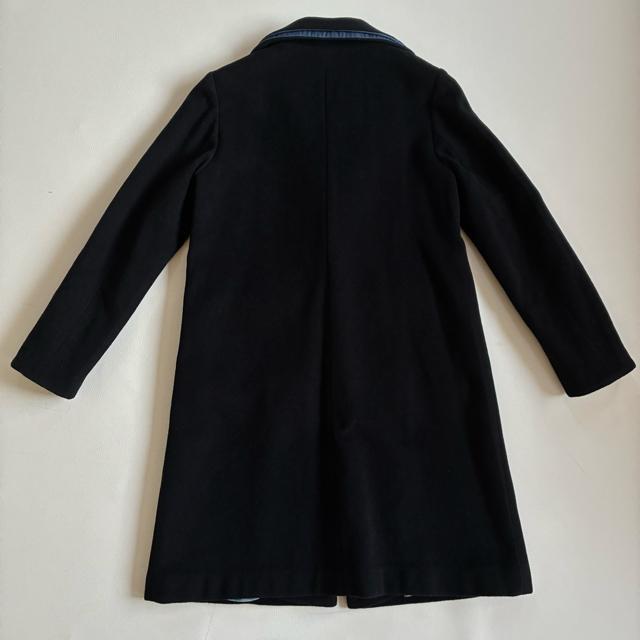 ◆上質◆日本製ドゥボンクール◆カシミヤ混ウールコート◆黒◆ブラック◆シンプル◆M < 女性ファッション ◆上質◆日本製ドゥボンクール◆カシミヤ混ウールコート◆黒◆ブラック◆シンプル◆M < 女性ファッションの