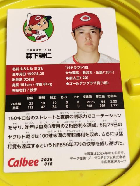 森下暢仁 < トレーディングカード 森下暢仁 < トレーディングカードの