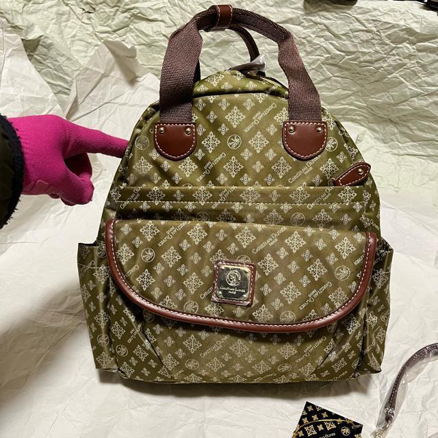 【訳あり未使用品】【クリスチャンオリビエ】 ハンドバッグ & リュックサック 総柄 軽量 CHRISTIAN OLIVIER < 女性ファッション 【訳あり未使用品】【クリスチャンオリビエ】 ハンドバッグ & リュックサック 総柄 軽量 CHRISTIAN OLIVIER < 女性ファッションの