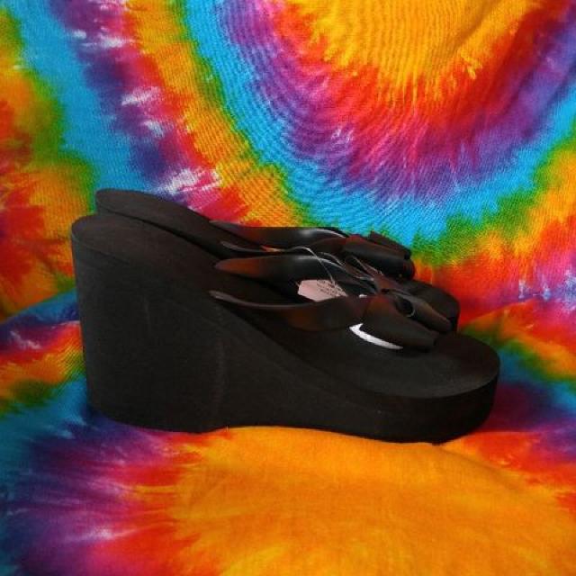 超美脚ッ(*^¬^*)ウェッジソール厚底サンダル□ビーサン < 女性ファッション  超美脚ッ(*^¬^*)ウェッジソール厚底サンダル□ビーサン < 女性ファッションの