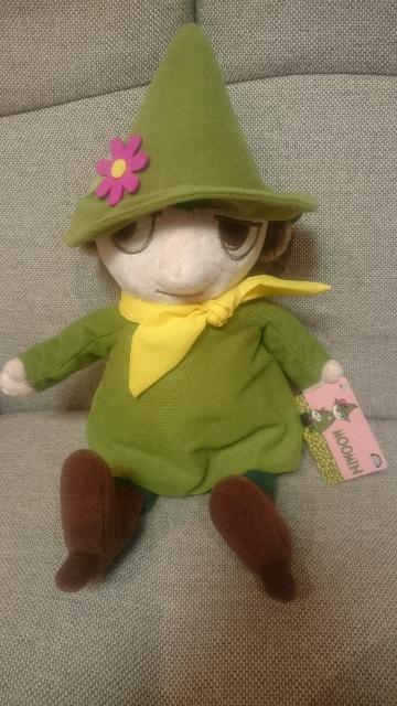 新品 ムーミン スナフキン SLぬいぐるみ 中間サイズ! < アニメ/コミック/キャラクター 新品 ムーミン スナフキン SLぬいぐるみ 中間サイズ! < アニメ/コミック/キャラクターの