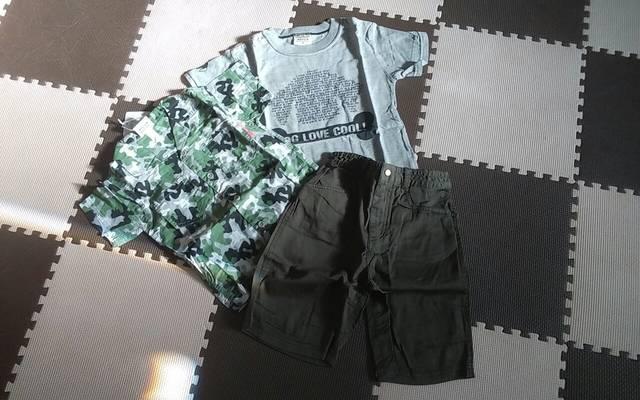 新品 100サイズ 3点セット パンツカーキ < キッズ/ベビー 新品 100サイズ 3点セット パンツカーキ < キッズ/ベビーの