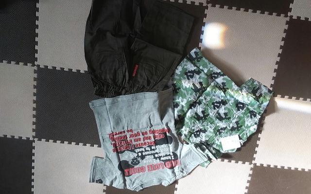 新品 100サイズ 3点セット パンツカーキ < キッズ/ベビー 新品 100サイズ 3点セット パンツカーキ < キッズ/ベビーの