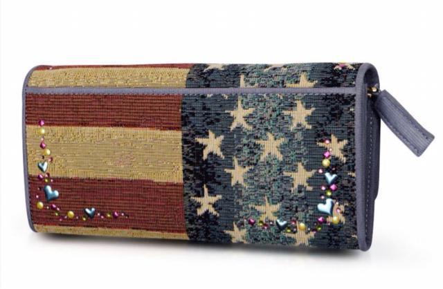 シンクビー フリーダム 長財布ラインストーン 星条旗 < ブランド  シンクビー フリーダム 長財布ラインストーン 星条旗 < ブランドの