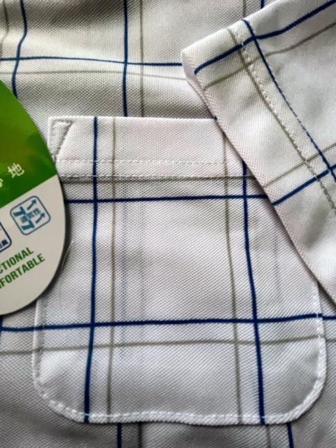 Mサイズ!高貴紳士的!爽やかな紳士的!抗菌防臭!さらっと着心地DRY!通気性抜群!半袖カノコポロシャツ!新品タグ付き! < 男性ファッション  Mサイズ!高貴紳士的!爽やかな紳士的!抗菌防臭!さらっと着心地DRY!通気性抜群!半袖カノコポロシャツ!新品タグ付き! < 男性ファッションの