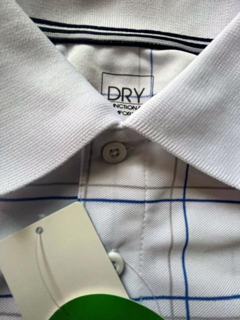 Mサイズ!高貴紳士的!爽やかな紳士的!抗菌防臭!さらっと着心地DRY!通気性抜群!半袖カノコポロシャツ!新品タグ付き! < 男性ファッション  Mサイズ!高貴紳士的!爽やかな紳士的!抗菌防臭!さらっと着心地DRY!通気性抜群!半袖カノコポロシャツ!新品タグ付き! < 男性ファッションの