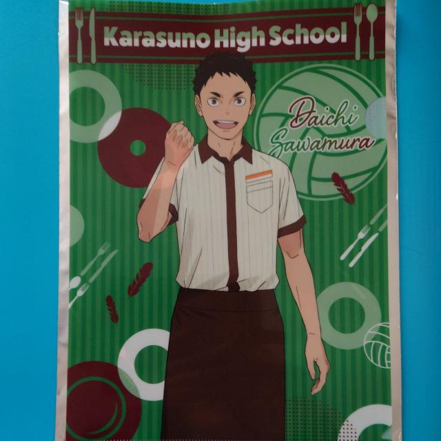 クリアファイル◇COCO'S ココス◇烏野 澤村大地◇開封済未使用 < アニメ/コミック/キャラクター  クリアファイル◇COCO'S ココス◇烏野 澤村大地◇開封済未使用  < アニメ/コミック/キャラクターの