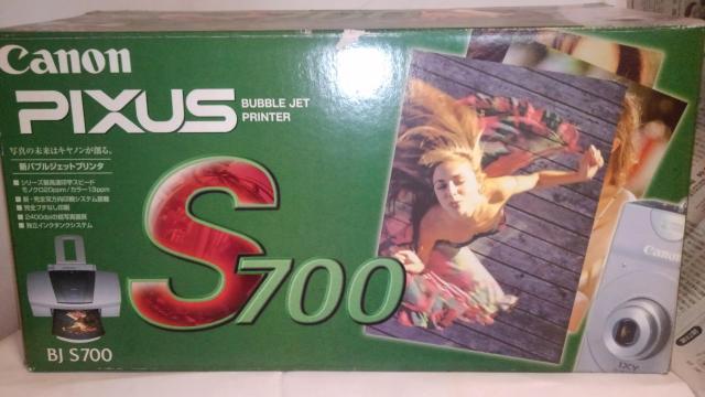 特価品 Canon PIXUS BJ S700 プリンター Bランク 通電確認済み 付属品完備 ジャンク キャノン  < PC本体/周辺機器  特価品 Canon PIXUS BJ S700 プリンター Bランク 通電確認済み 付属品完備 ジャンク キャノン   < PC本体/周辺機器の