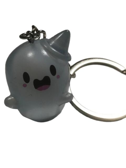 暗闇で光る!かわいいオバケのキーホルダー F 蓄光 夜光 お化け キャラクター雑貨 キーリング バッグアクセサリー < 女性ファッション  暗闇で光る!かわいいオバケのキーホルダー F 蓄光 夜光 お化け キャラクター雑貨 キーリング バッグアクセサリー  < 女性ファッションの