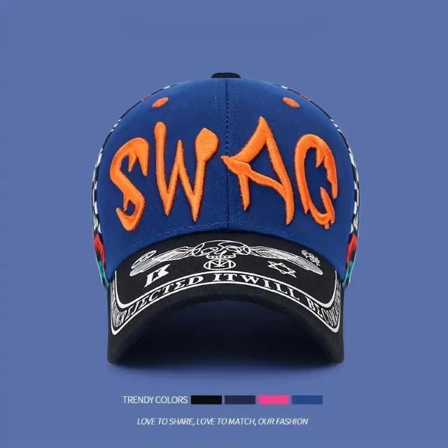 爆ヤス価格690円★新しいプリント刺繍アウトドア帽子、男女兼用、春夏用ベースボールキャップ ブルー < 男性ファッション  爆ヤス価格690円★新しいプリント刺繍アウトドア帽子、男女兼用、春夏用ベースボールキャップ ブルー < 男性ファッションの