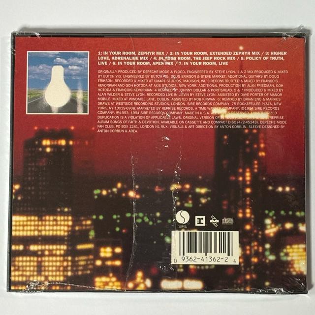未開封品 DEPECH MODE / In Your Room < CD/DVD/ビデオ  未開封品 DEPECH MODE / In Your Room < CD/DVD/ビデオの