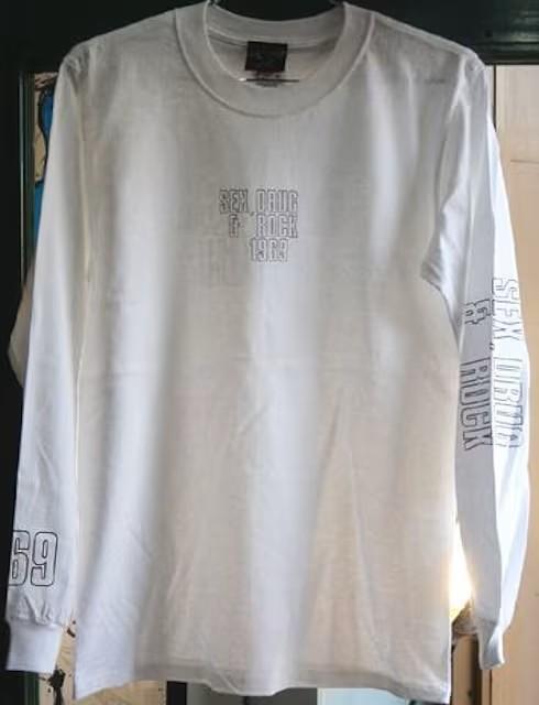 オリジナル Sex,Drug and Rock ロングスリーブ Tシャツ ロック M < 男性ファッション オリジナル Sex,Drug and Rock ロングスリーブ Tシャツ ロック M < 男性ファッションの